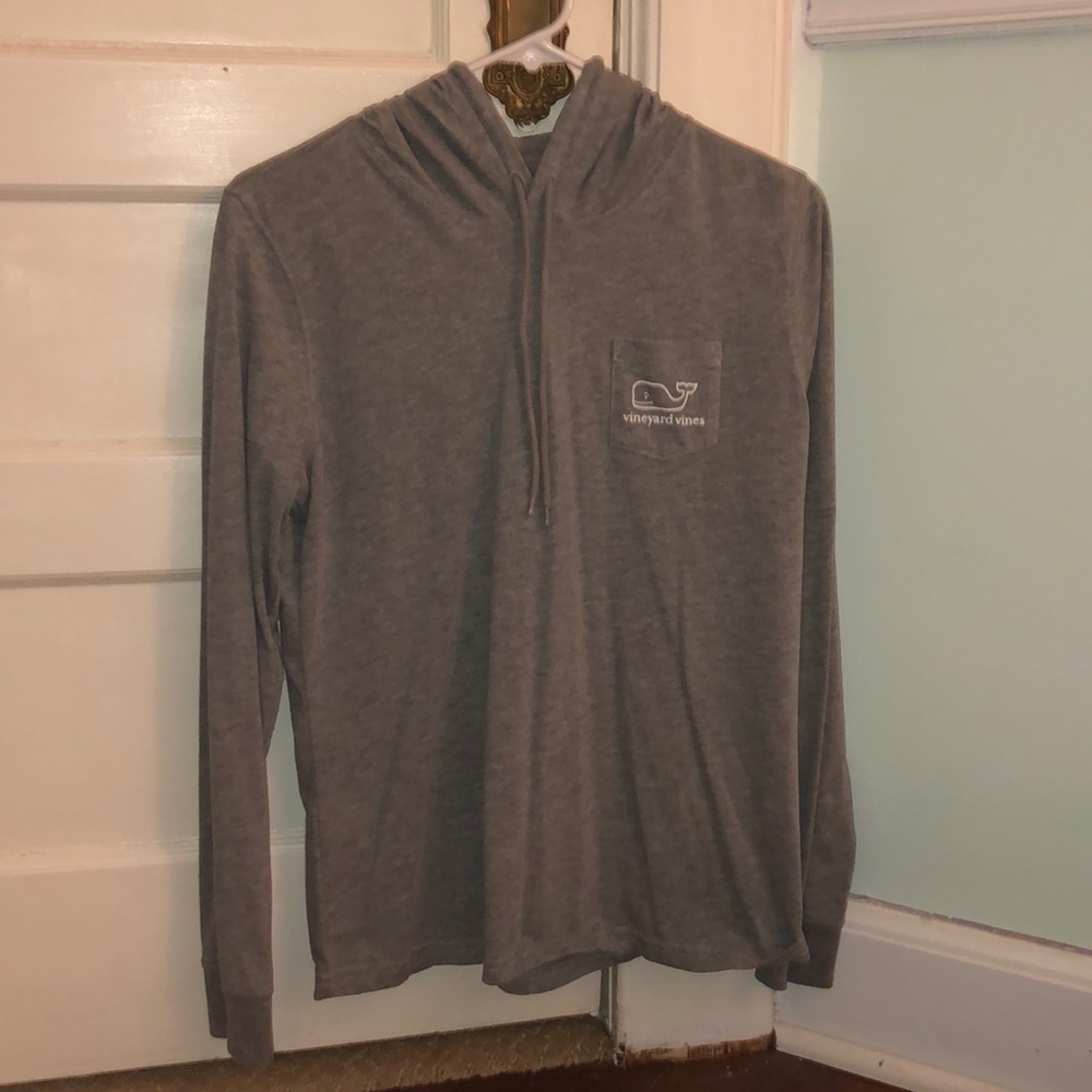 Hooded Long Sleeve Vineyard Vines Tee